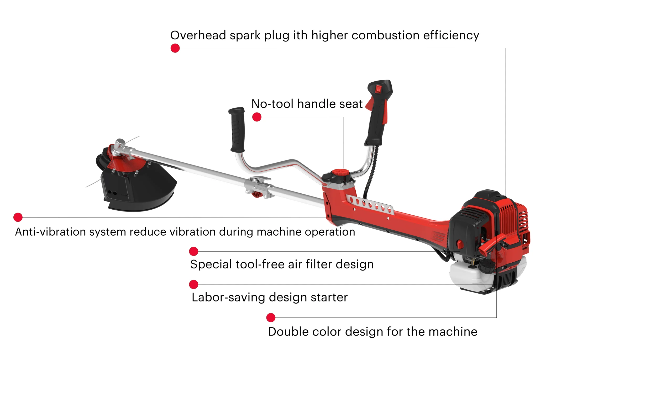 Brush Cutter&grass Trimmer&string Trimmer 50.8cc New Customized ...